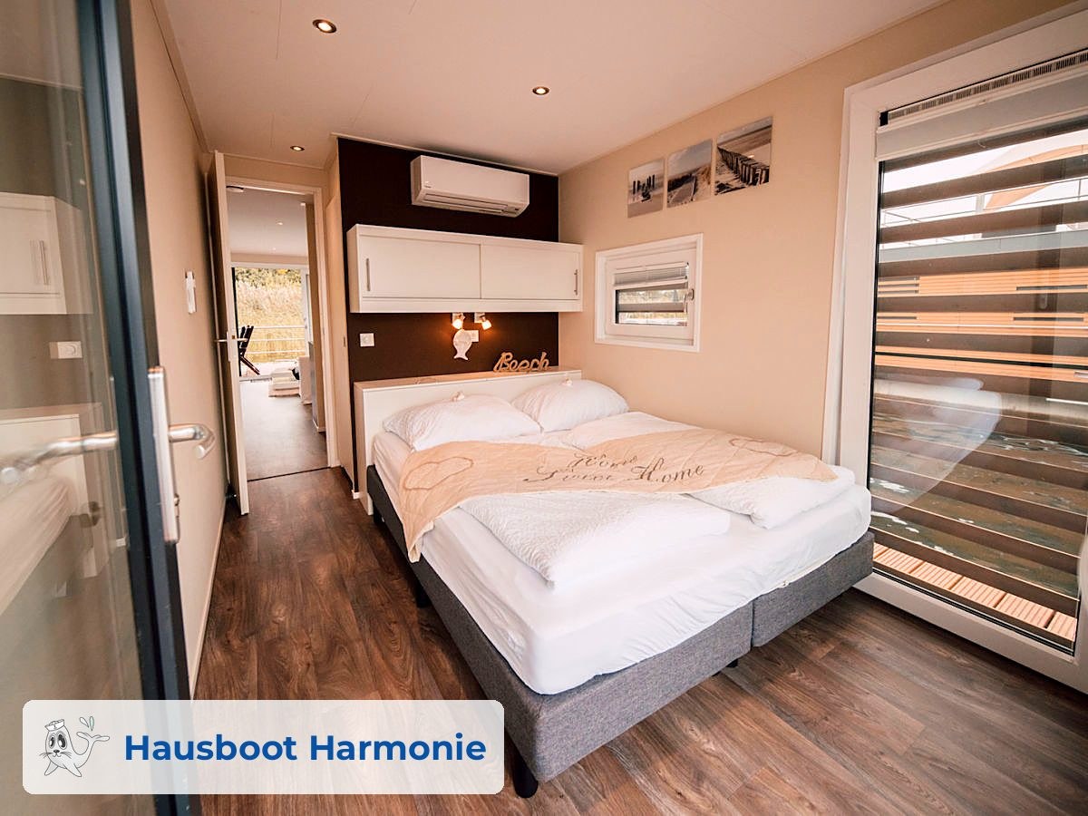 Schlafzimmer 2 · Hausboot Harmonie