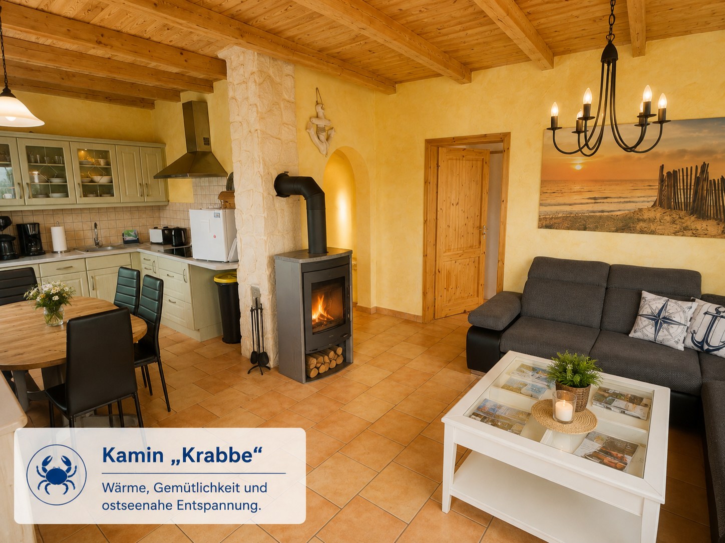Kamin Krabbe