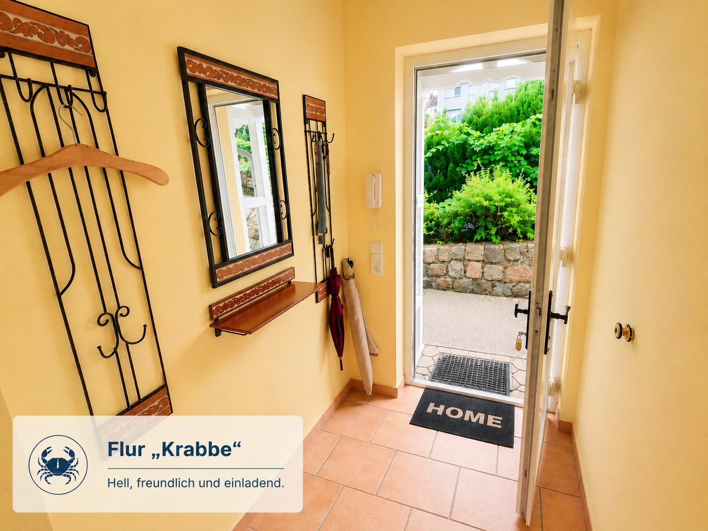 Flur · Haus Krabbe