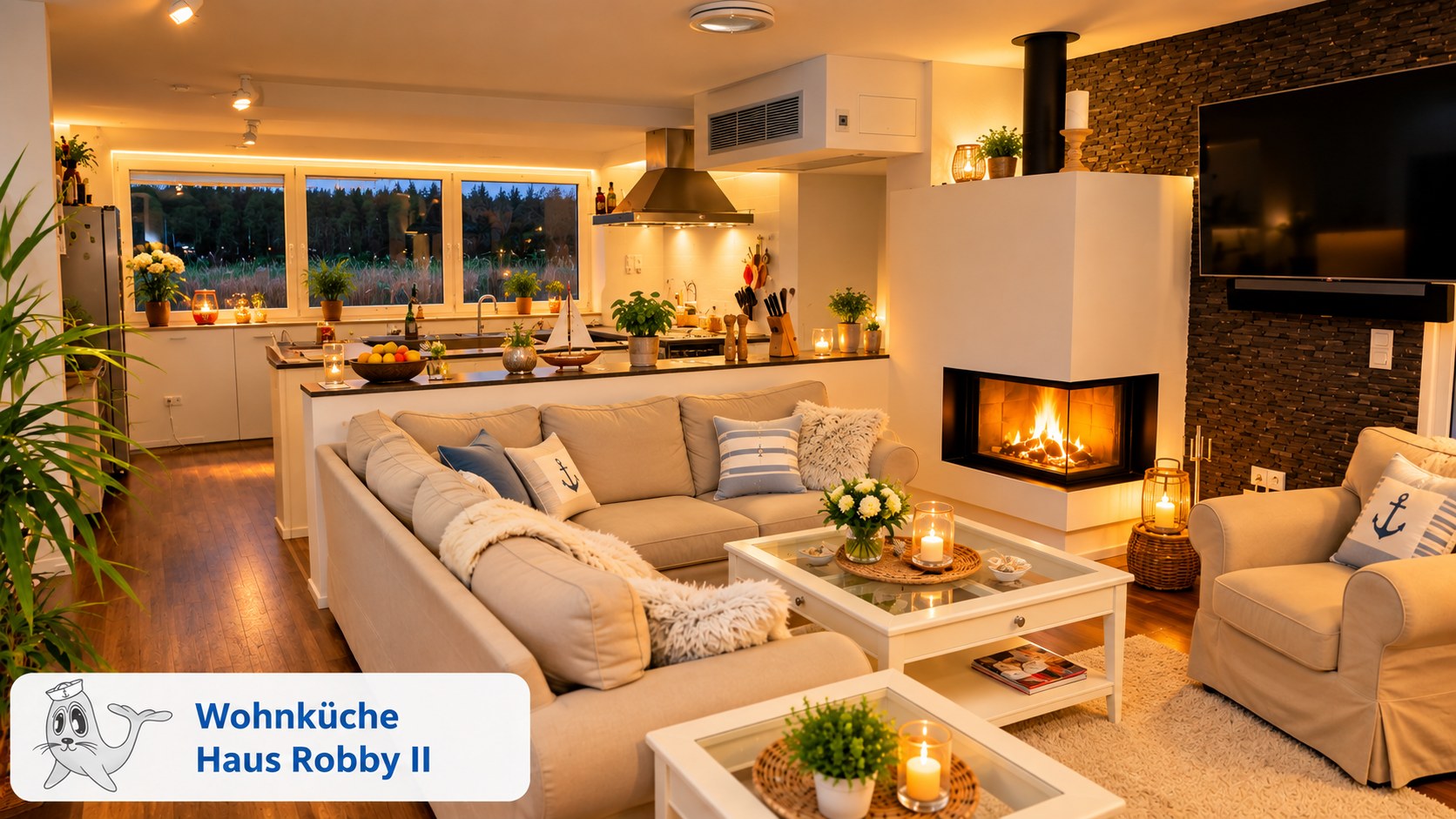 Wohnzimmer · Haus Robby II