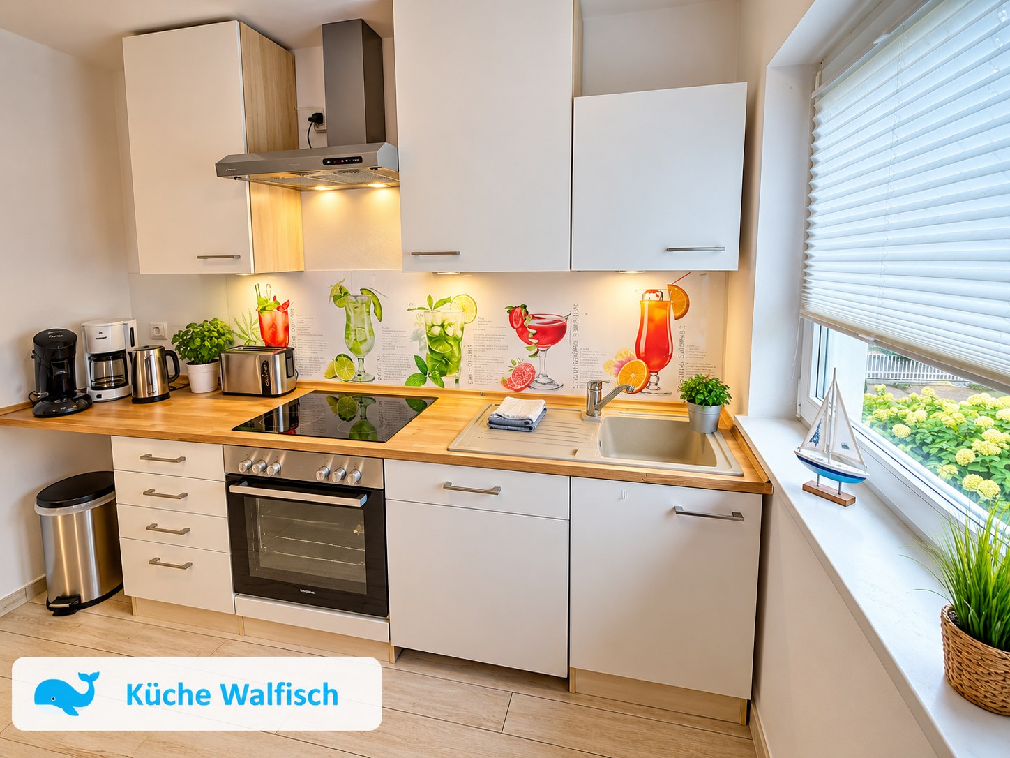 Küche · Apartment Walfisch