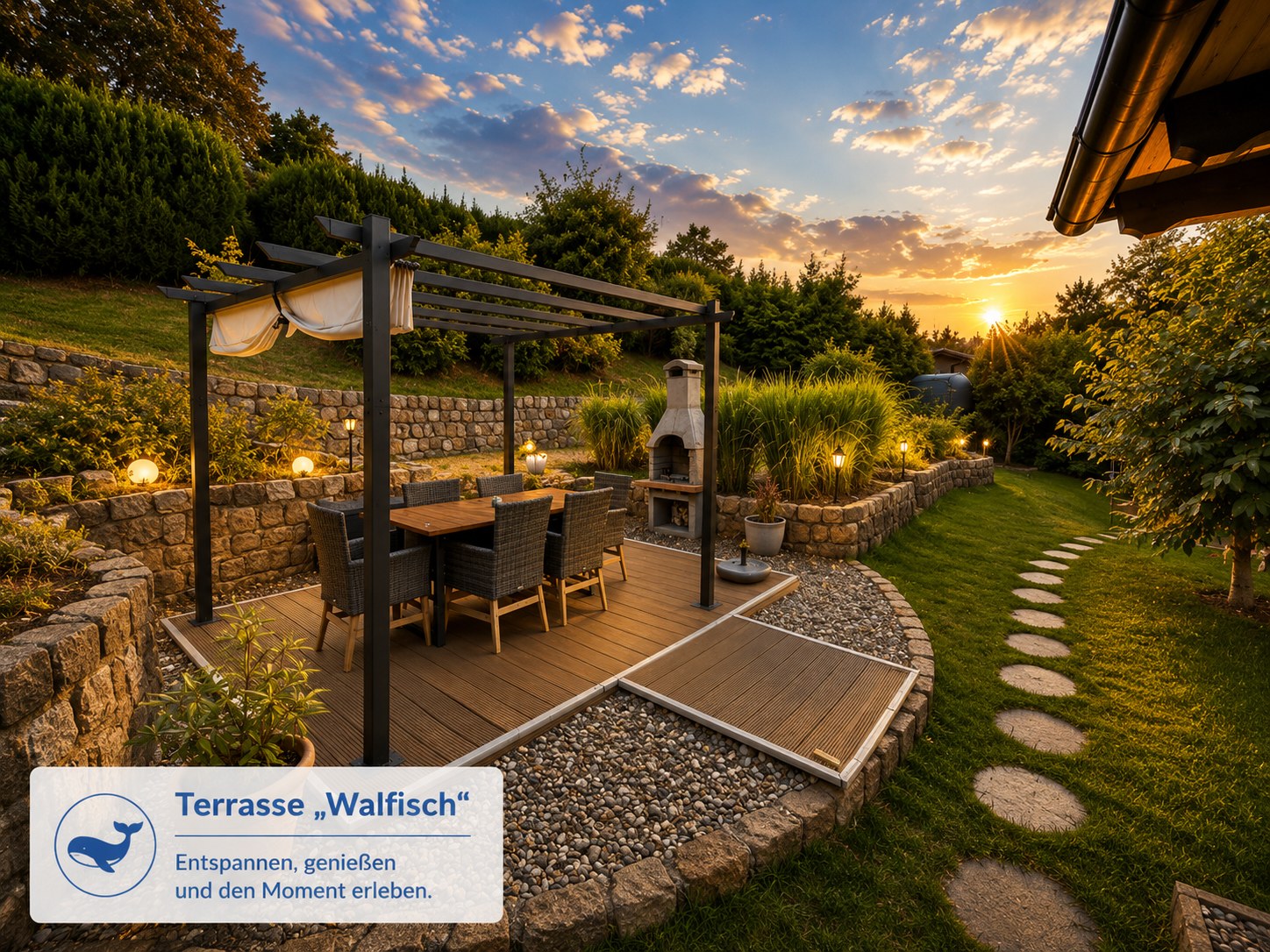 Terrasse · Apartment Walfisch